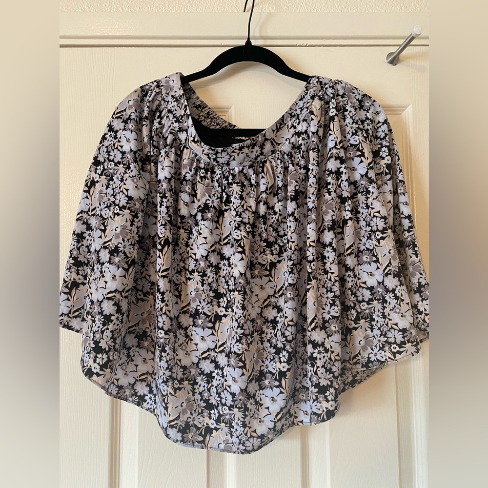 Floral Knee Length Skirt